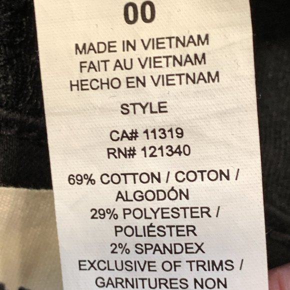 NWT Garage Black Jegging Jeans Ultra Stretch 5 Pockets W25xL32 Womens Sz 00 Long - Picture 10 of 10